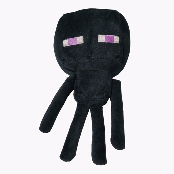 Enderman Happy Explorer Video Game 8 inch Plush Black Stuffed Animal Toy gAMER - Picture 1 of 3